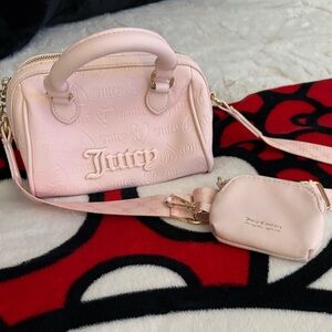 Juicy Couture Light Pink Mini Bag Set